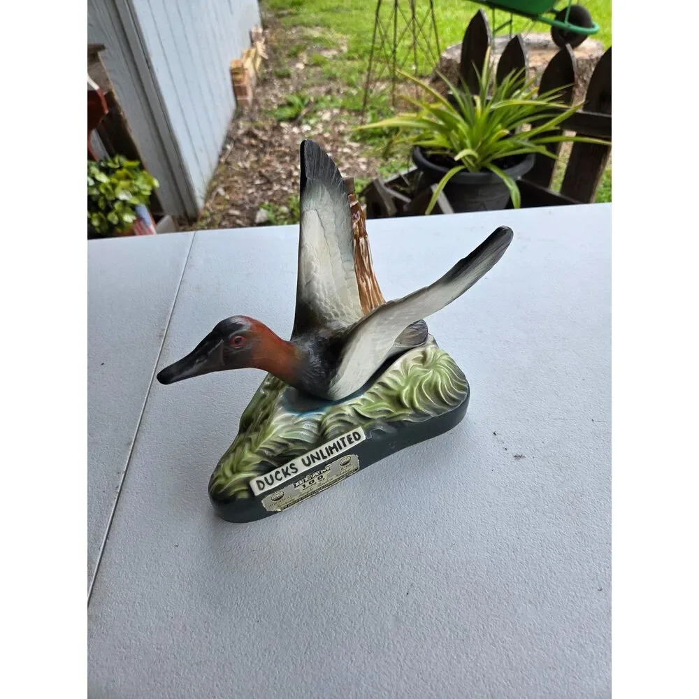 Vintage Canvasback Drake Decanter